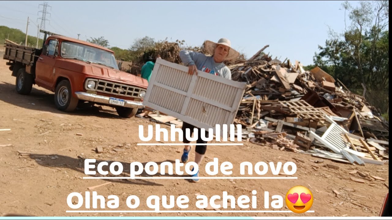 HOJE RENDEU NO ECOPONTO+COMECEI O GALINHEIRO+GARIMPO