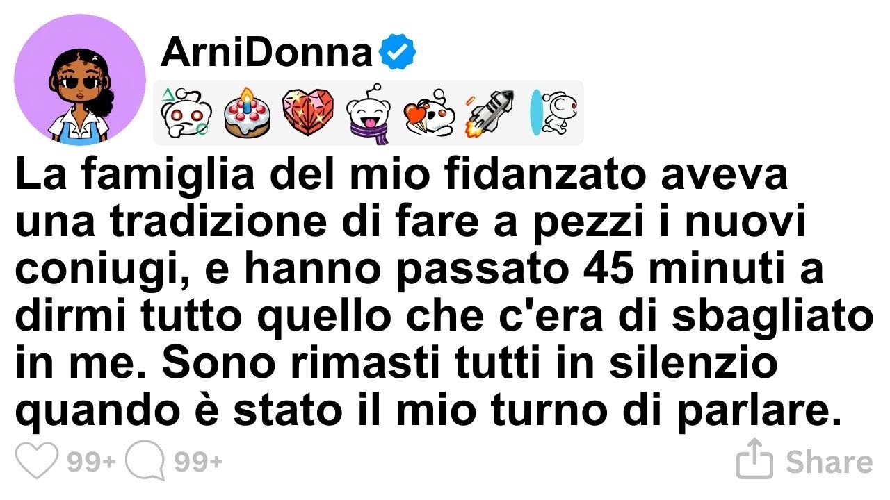 [STORIA COMPLETA] La famiglia del mio fidanzato aveva una tradizione di fare a pezzi i nuovi coniugi
