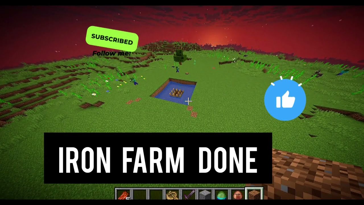 😱 Just 10 Minutes! Minecraft Iron Farm Banalam||Minecraft Iron Farm | AFK Iron Generator