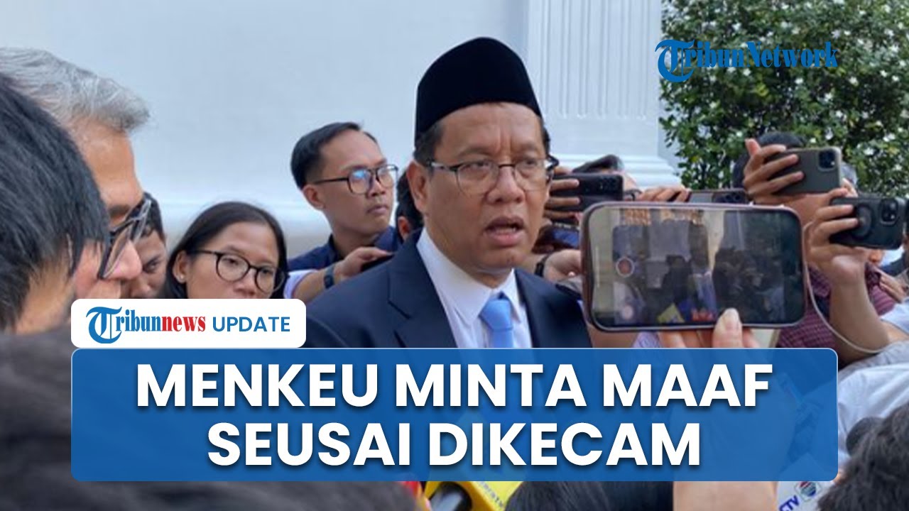 Menkeu Purbaya Minta Maaf, Pasca Dikecam Gara-gara Sebut Tuntutan 17+8 Suara Sebagian Kecil Rakyat