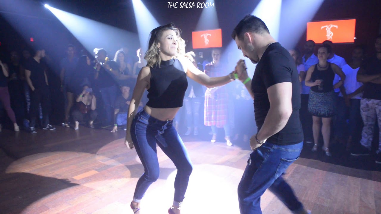 CHAVES & SILVIA Demo [Romeo Santos & Raulin Rodriguez  - La Demanda] @ The Salsa Room