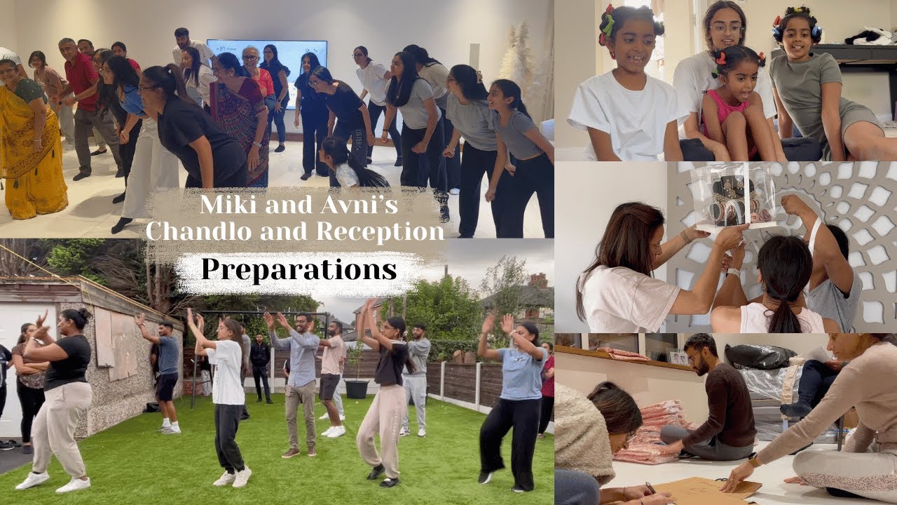 Miki and Avni's Chandlo and Wedding Reception Preparation 💃🏽 | 2025