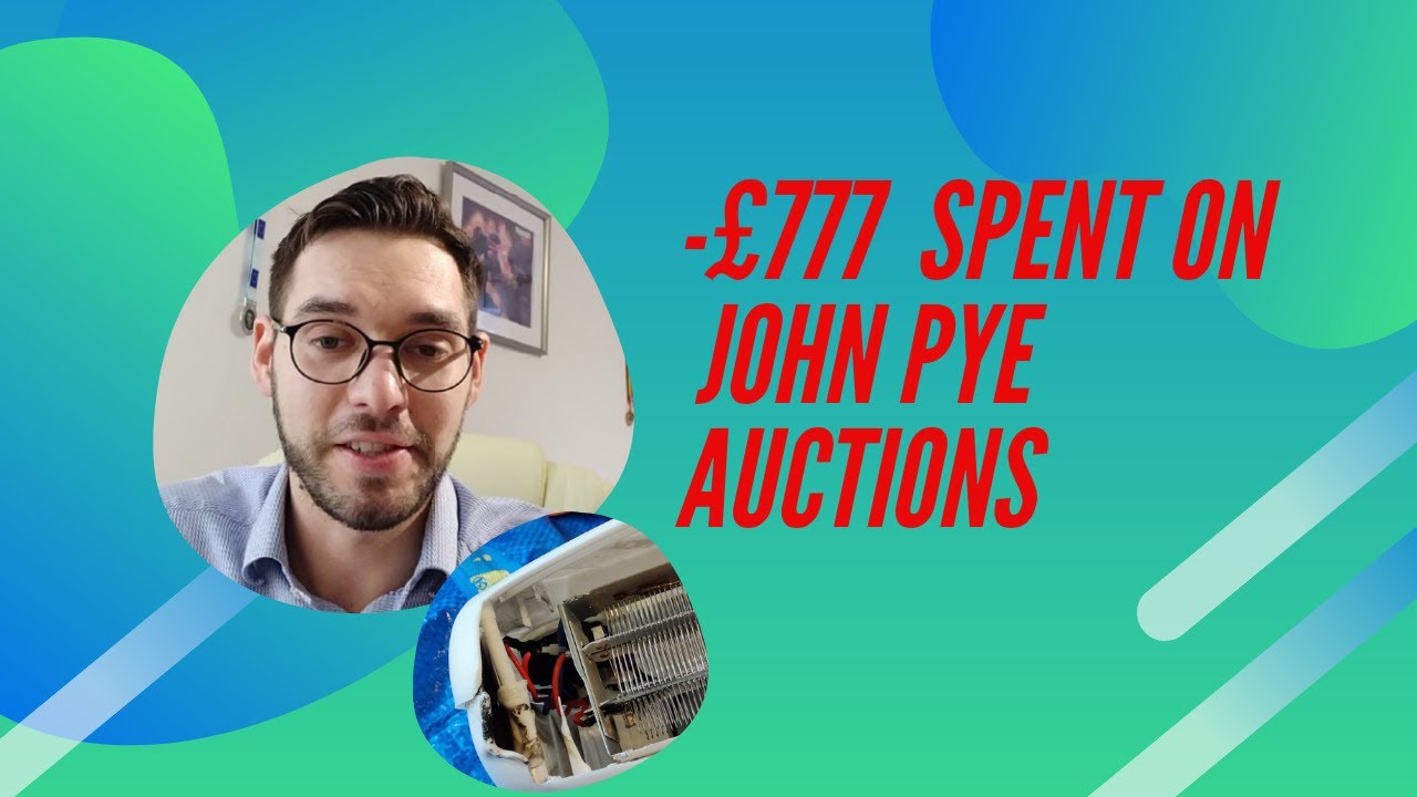 I SPENT £777 ON JOHN PYE AUCTIONS