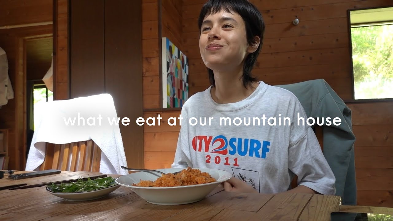 山の家で食べたもの。ササっと簡単ご飯4日分