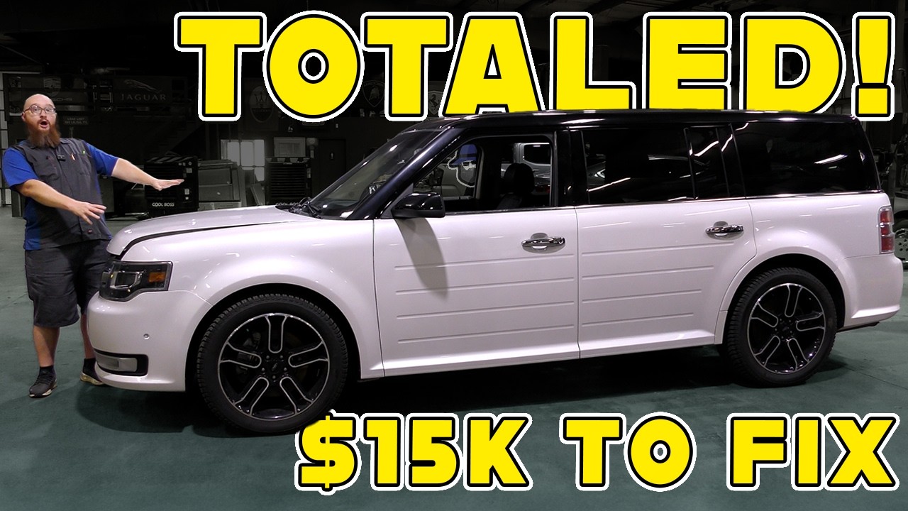Shop TOTALLY Messed Up this Ford Flex!