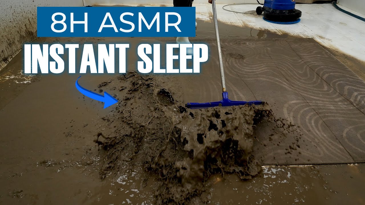 Relax and Sleep Better Tonight – Carpet Cleaning ASMR for Deep Sleep - For Deep Sleep