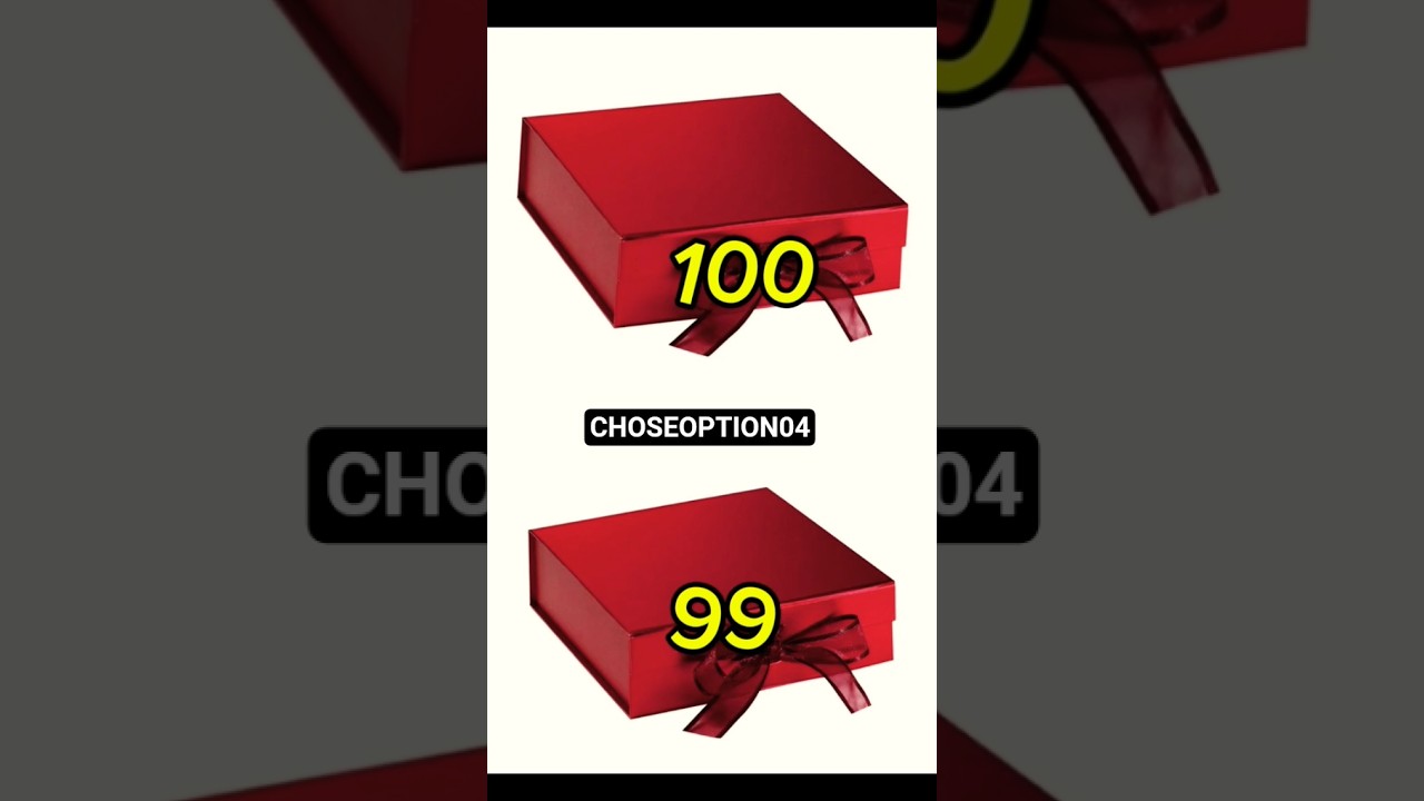 yt approved this video✔chose one gift box🤭🤪#gift