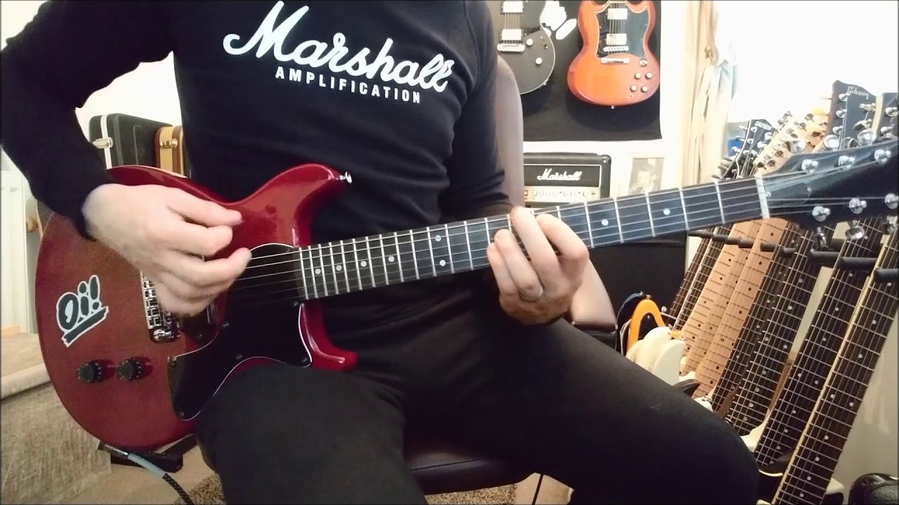 ASH - Girl From Mars - Guitar Cover