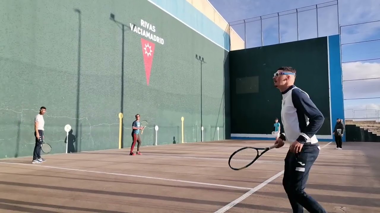 Frontenis 2ª división Rivas vs Torremocha 3ª partida set 1