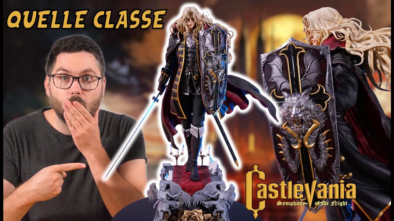 CASTELVANIA en statue avec Alucard 1/4 ! Une pépite par Creation studio