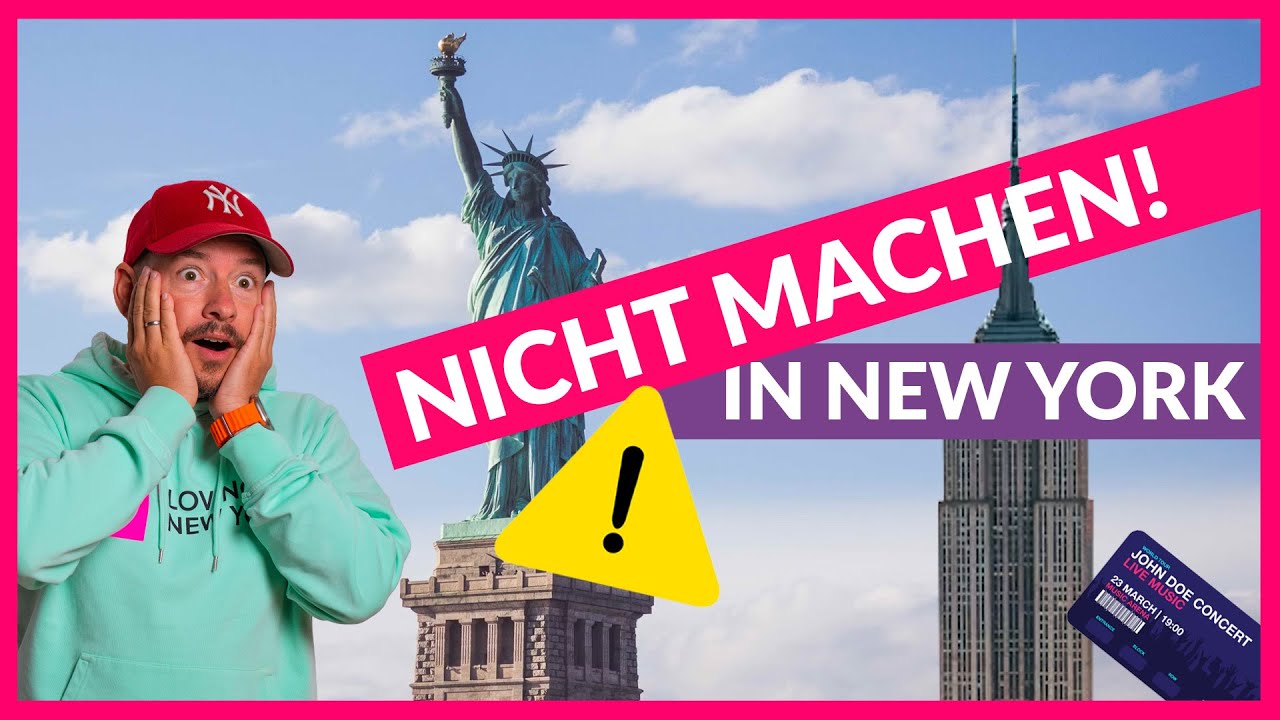 ⚠️ DAS solltet ihr NICHT in New York machen ❌ 10 Fehler, die ihr in New York vermeiden solltet!