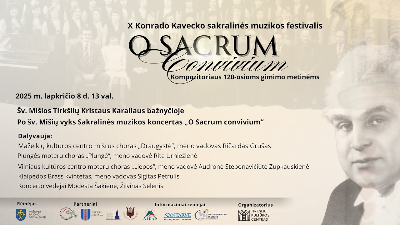 X Konrado Kavecko sakralinės muzikos festivalis