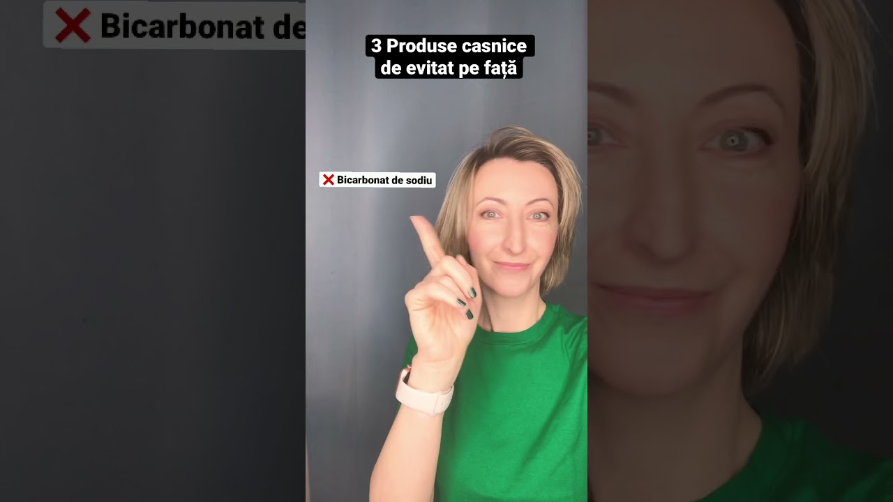 3 Produse casnice de evitat pe față #shorts DIY home products to avoid on the face