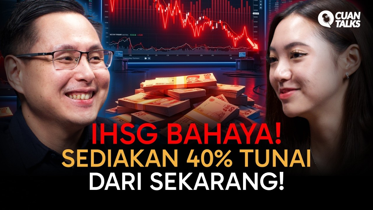 MELVIN MUMPUNI : JANGAN 'ALL IN'! RAHASIA SURVIVE DI BURSA DENGAN STRATEGI DISIPLIN CUT LOSS 20%!!