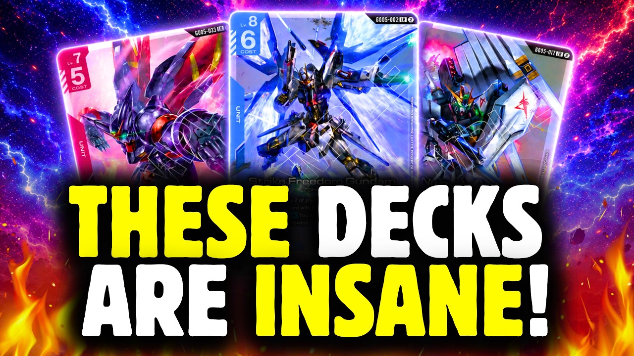 The STRONGEST Decks In Gundam RIGHT NOW?!