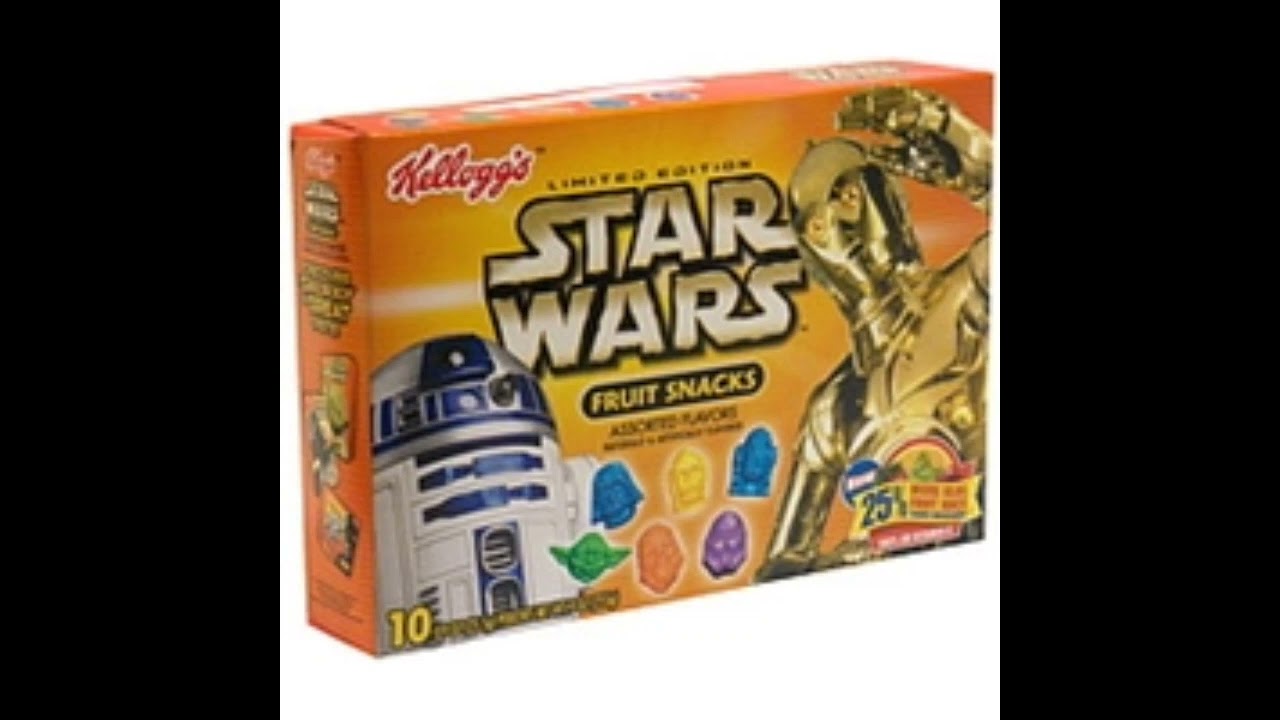 Remember Star wars fruit snacks???