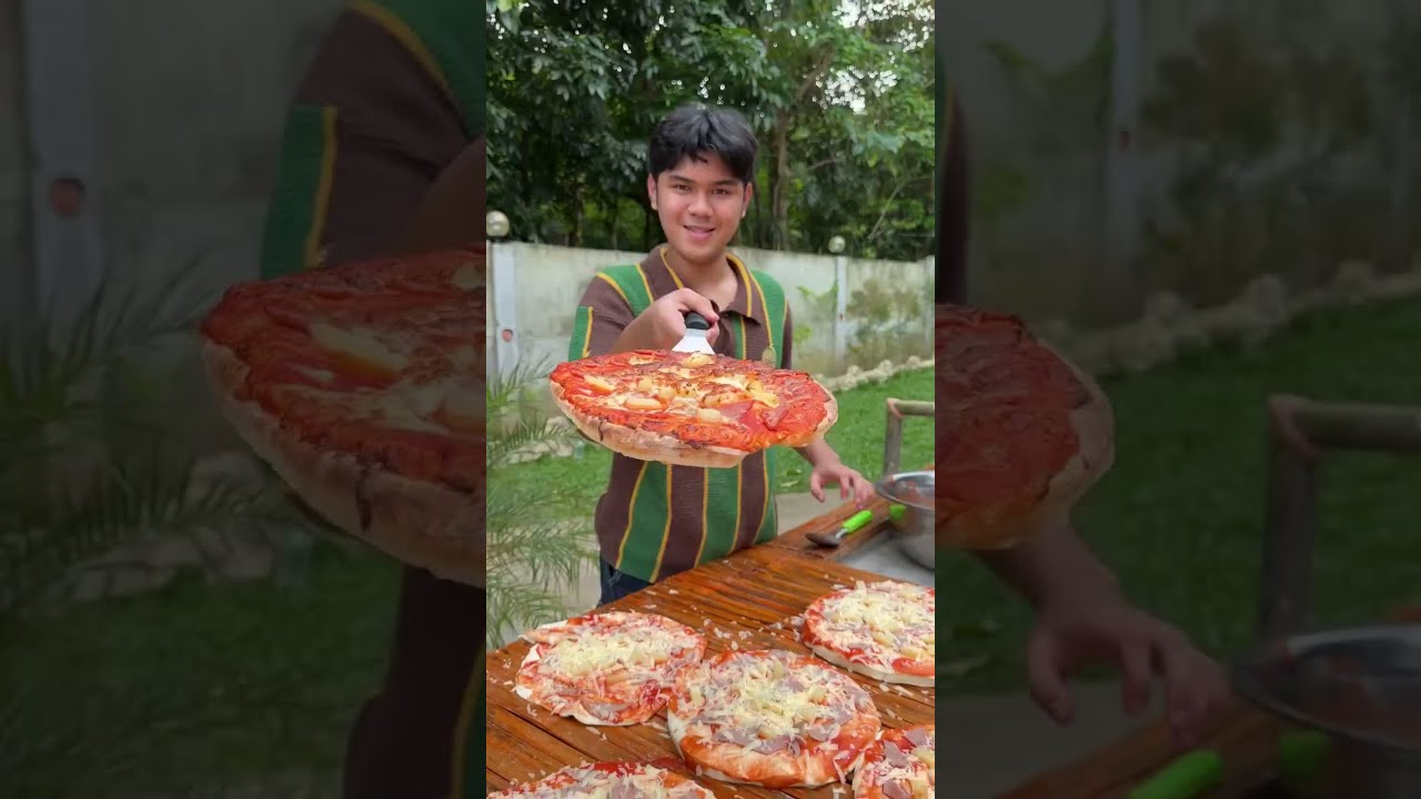 GUMAWA AKO NG MARAMING PIZZA SA DREAM KITCHEN PARA IPAMIGAY #Alexis