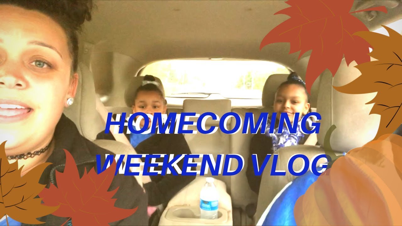 Homecoming Weekend Vlog w/ The Nichols4x (SPIRIT HALLOWEEN TRIP)