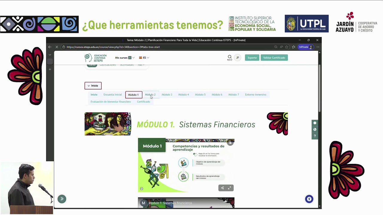 Foro “Capacidades financieras, educación y cooperación”.
