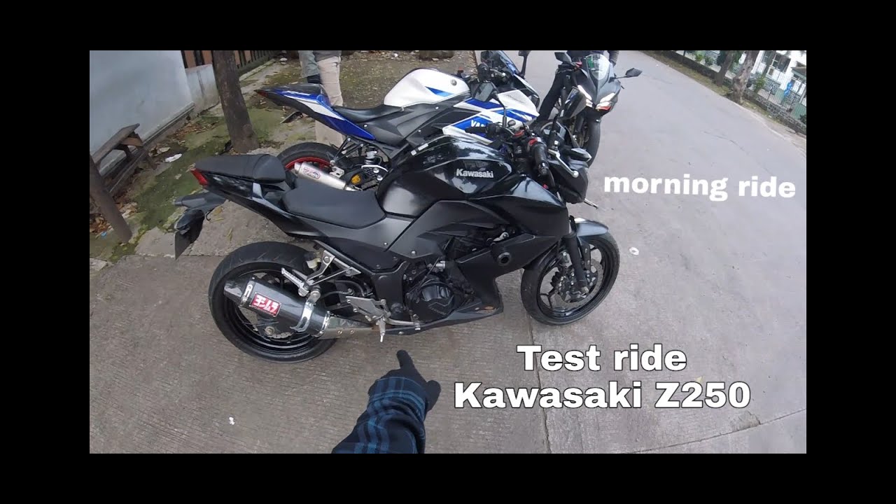 Test ride dan review kawasaki Z250