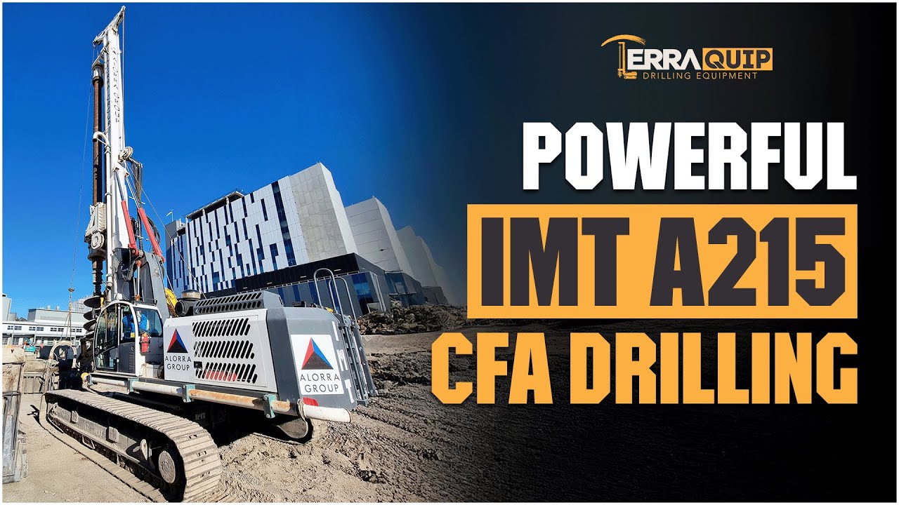 IMT A215 - CFA Piling - Alorra Group - 600 diameter - 8 m depth