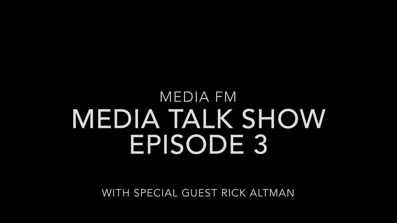 Media Talk Show Episode 3 - Rick Altman Genre Theory