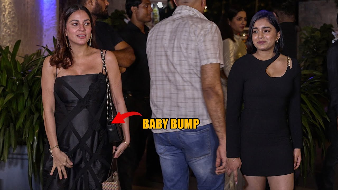 Watch Shraddha Arya With Baby Bump in Public and Sumbul Touqeer at Munisha Khatwani Birthday Party