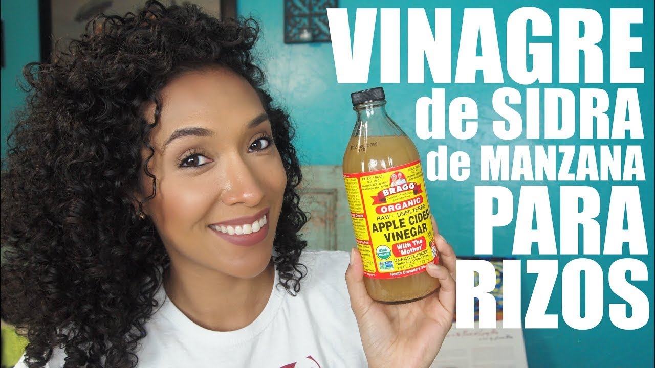 Vinagre De Sidra De Manzana (ACV) Para Cabello Rizado