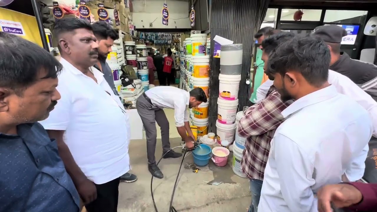Asianpaints Spray Paint Machine smart in stnt8 
