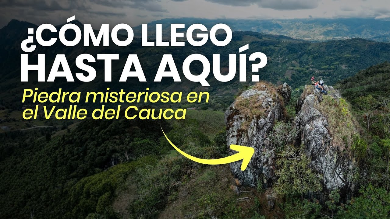 Encontramos la piedra más MISTERIOSA del Valle en Yotoco: Nadie sabe cómo llegó ahí