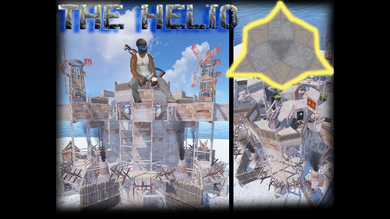 THE HELIO /\ META /\ EGG BASE  /\ The BEST Medium Group Rust Base Design 2025