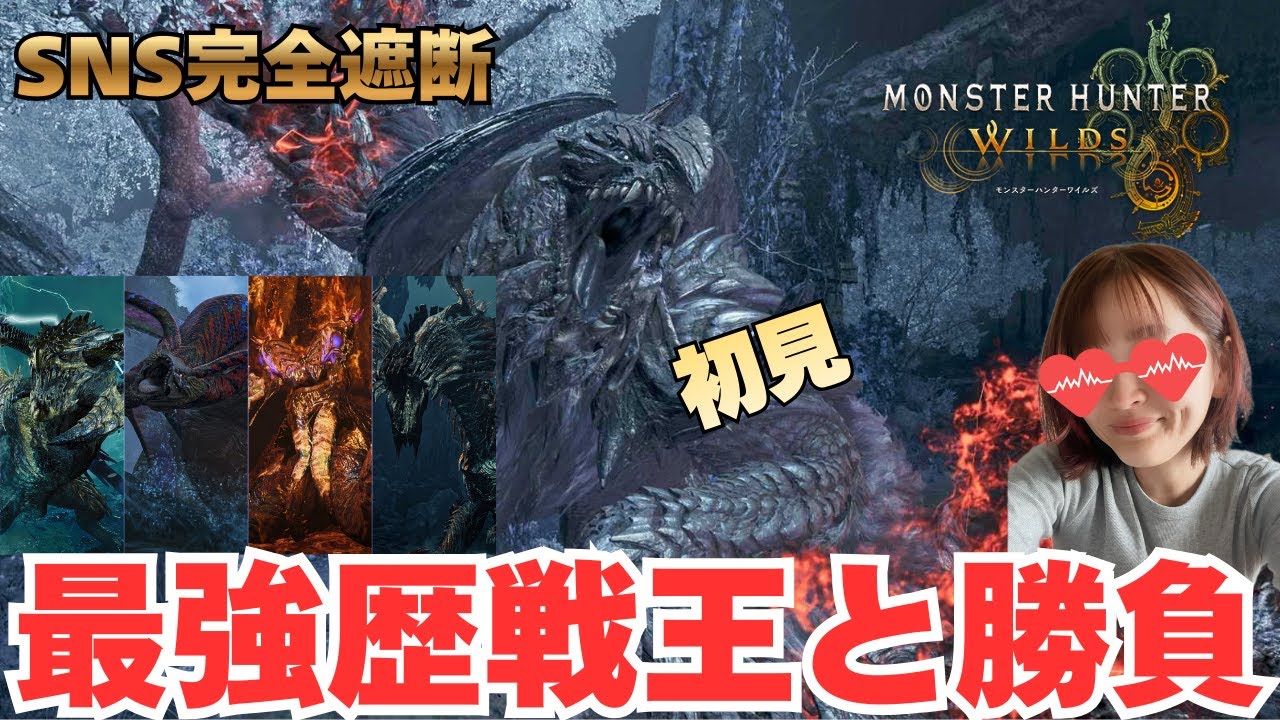 【今日が初見】最強★10『歴戦王アルシュベルド』と一狩りいってきます！　モンスターハンターワイルズ