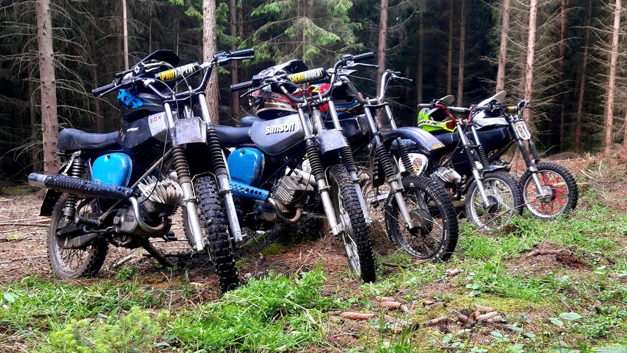 Ab in den Wald! || Simson Cross 85ccm | 60ccm | 2TPG