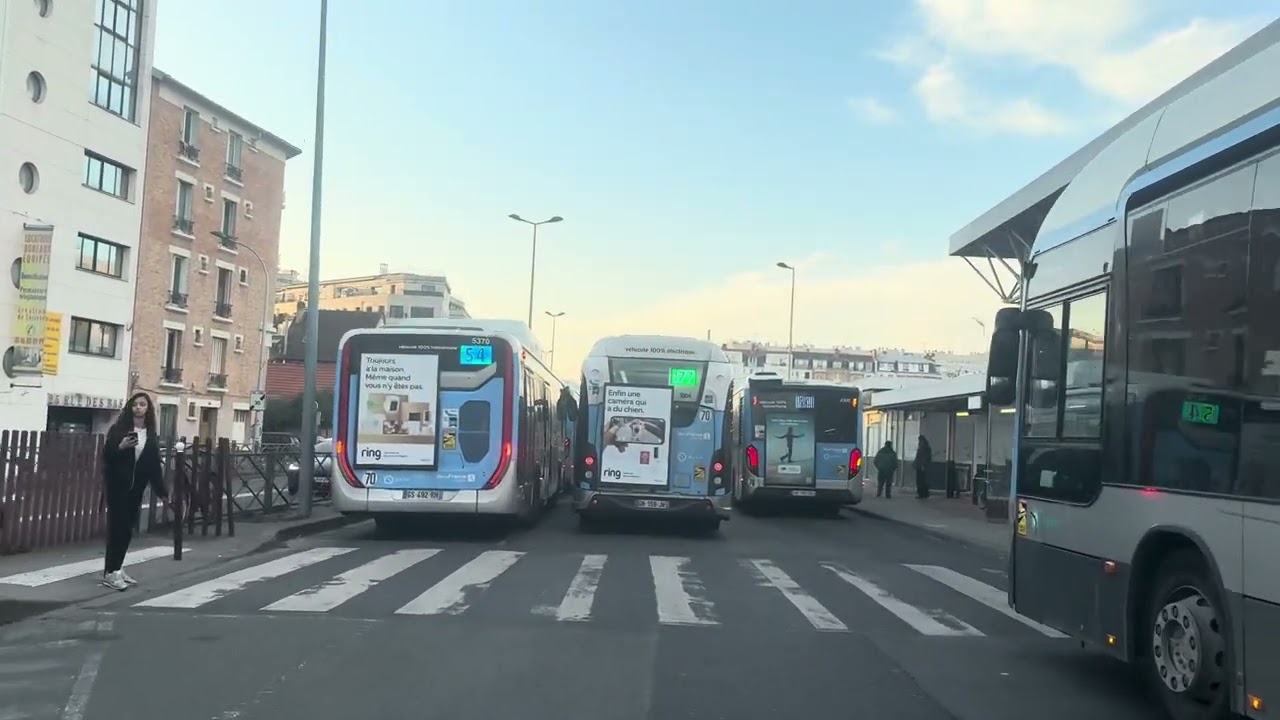 Bus 277 Asnières Bord de Seine ➡️ Nanterre Anatole France