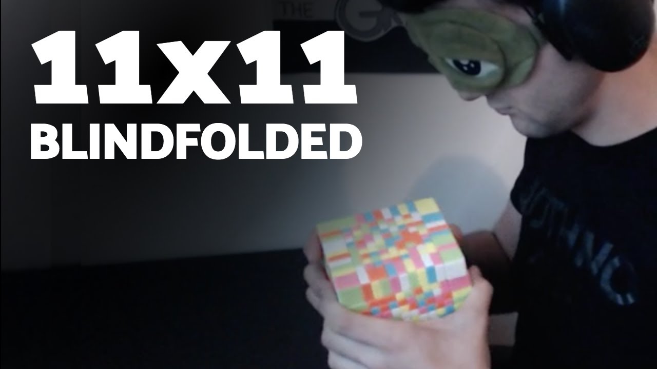 11x11 Blindfolded