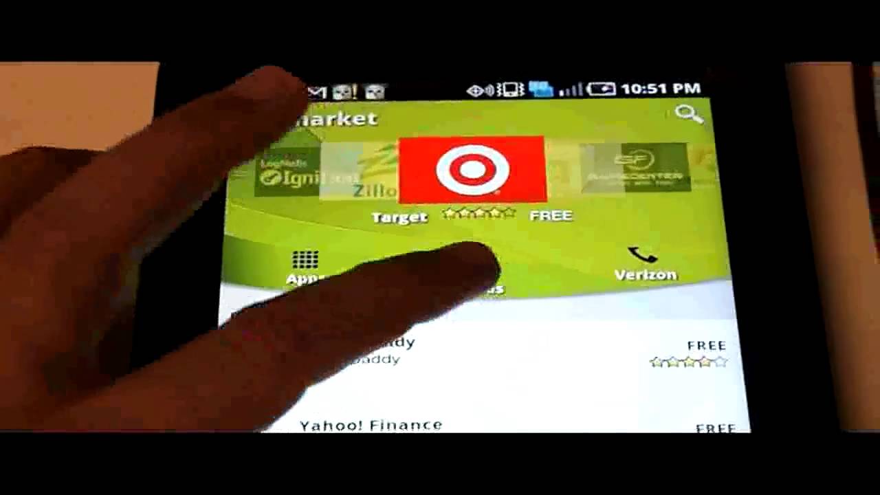 The New Android Market next to the Old