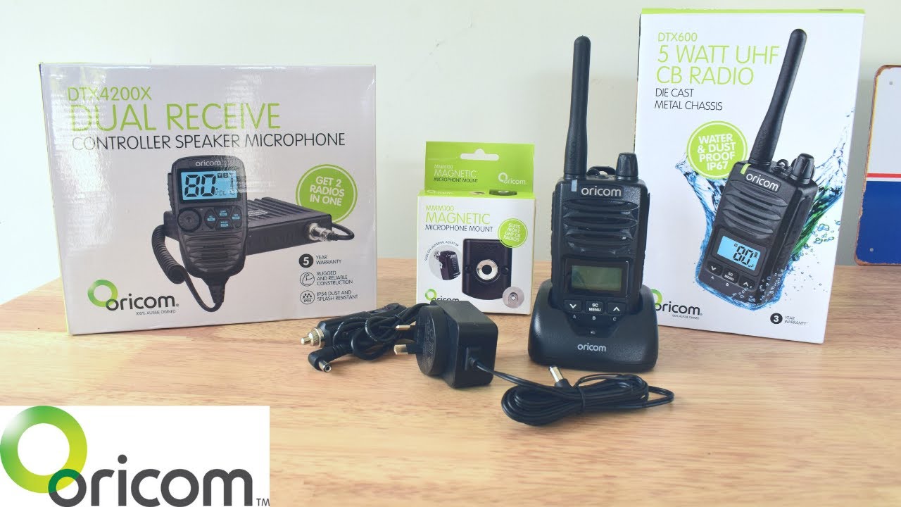 I Upgraded my UHF CB Radios - Oricom DTX4200X + DTX600 UHF - Oricom User Product Review