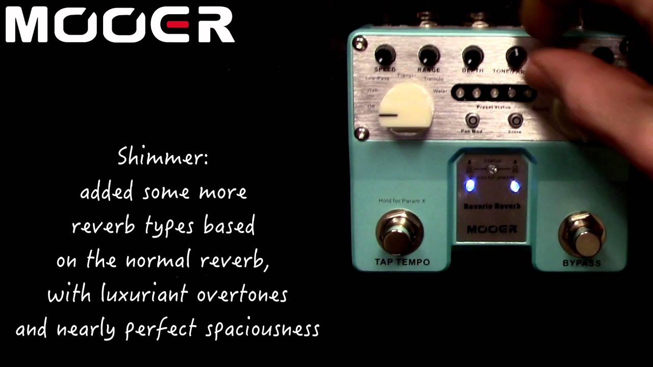 MOOER Reverie Reverb Pedal DEMO