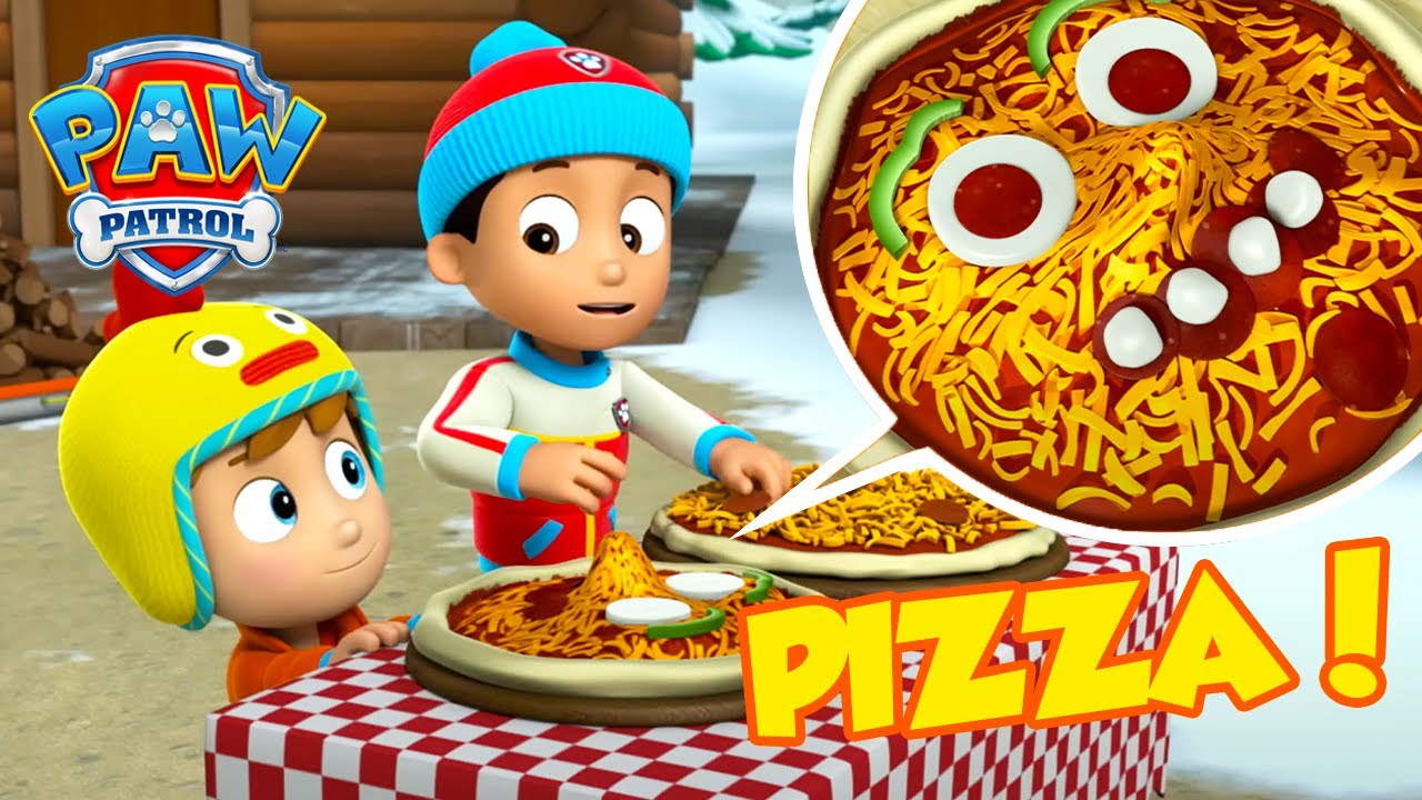 Paw Patrol viert feest met een pizzaparty! 🍕🐾 | PAW Patrol Nederlands