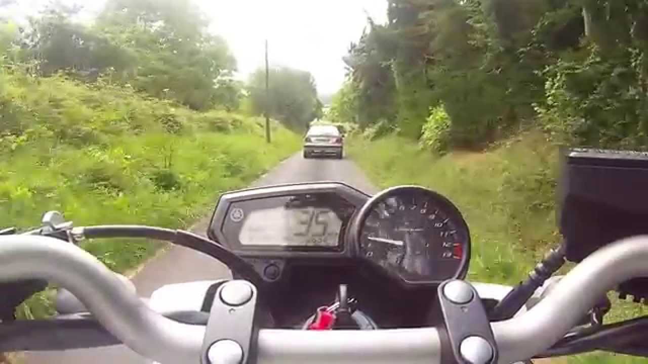 Test gopro HERO 3 - Yamaha XJ6 #47.5 - balade en moto