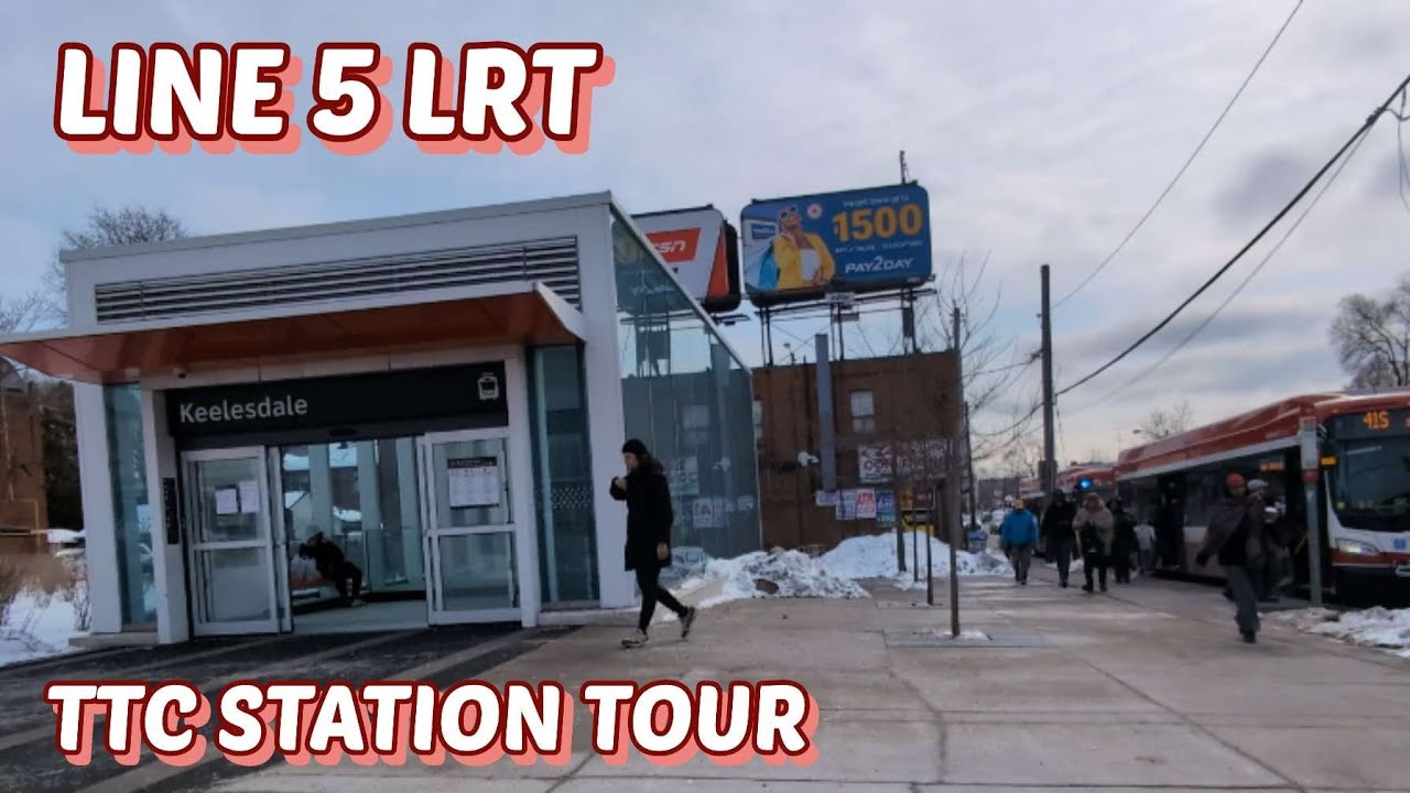 LINE 5 LRT Keelesdale Station Tour 