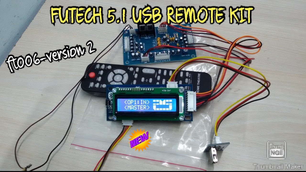 FUTECH FT006 V2 5.1 USB REMOTE KIT EXPLAIN IN TAMIL