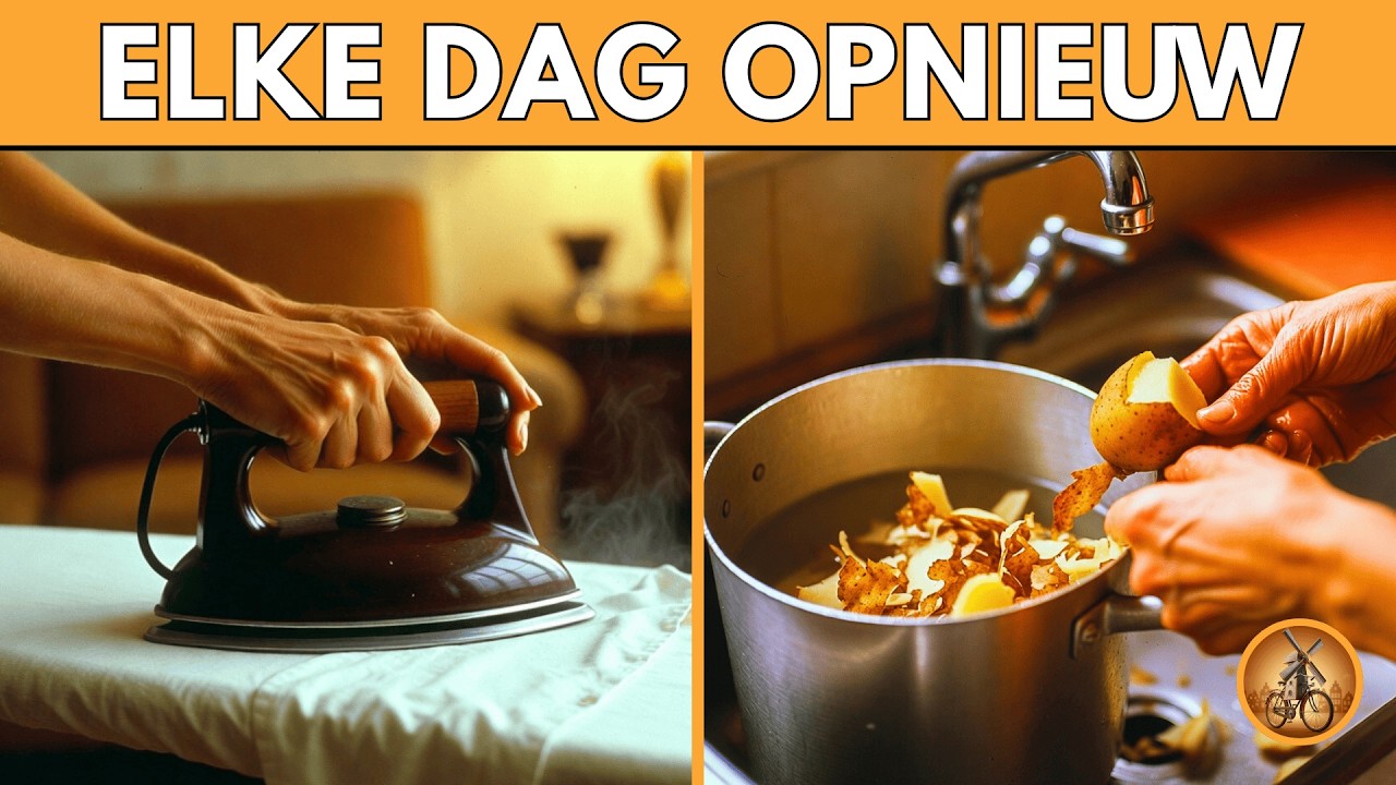 Hoe de Nederlandse Huisvrouw de Dag Doorbracht in de Jaren 70