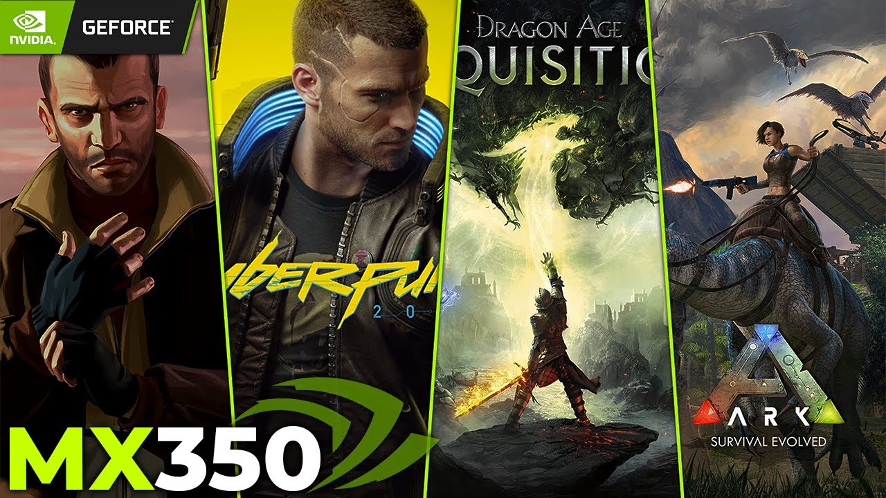 Nvidia MX350  \ Open World GAMES \ 