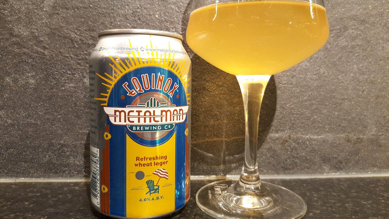 Metalman Equinox Wheat Lager By Metalman Brewing Company | Irish Craft Beer Review