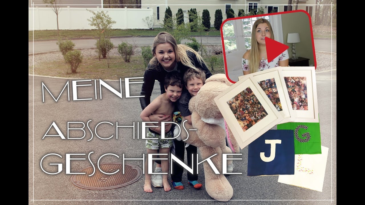 Meine Abschiedsgeschenke | Video für meine Gastfamilie + 2 DIYs | AUPAIR USA