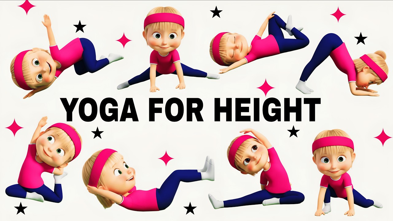Best Yoga For Kids: Yoga for Flexibility | Healthy Postures In 5 Minutes | Yoga Poses for Children