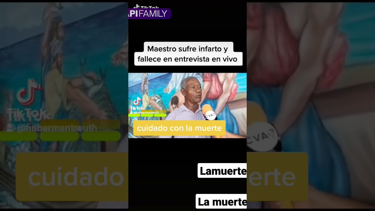 muere en vivo