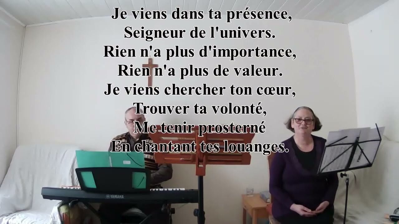 Je viens dans ta présence