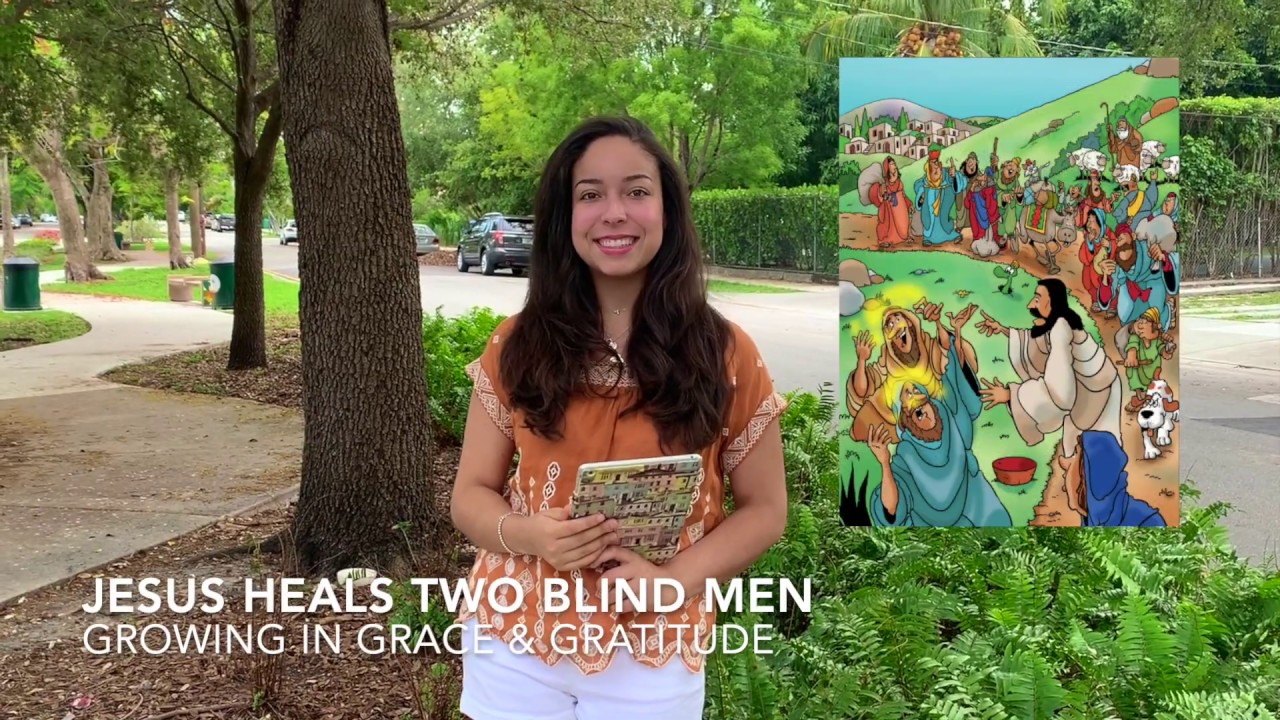 Jesus Heals Two Blind Men | First Miami Kids' Church